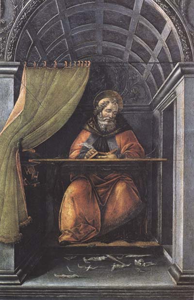 St Augustine in his Study